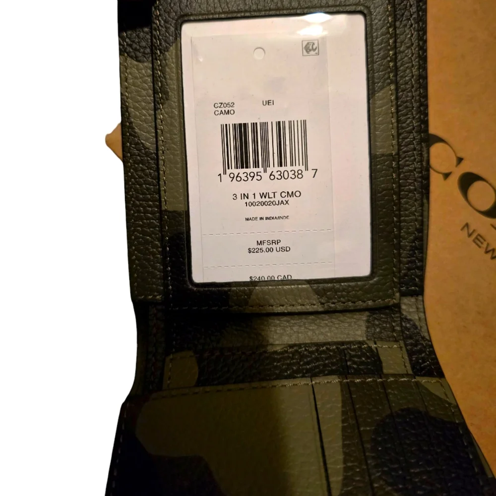 Coach men wallet